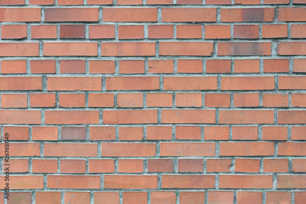 Obraz premium old red brick wall background texture