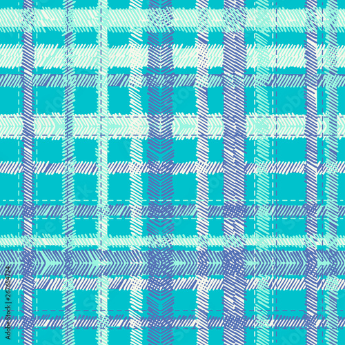 Abstract Ikat and boho style handcraft fabric pattern. Traditional Ethnic design for clothing and textile background, carpet or wallpaper