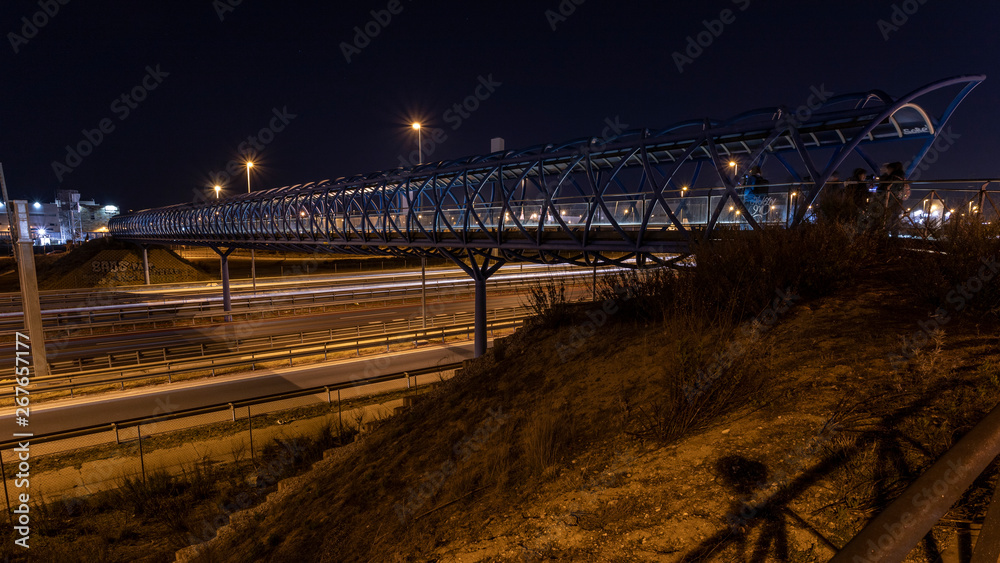 rush hour in a highway