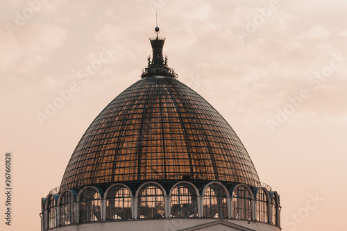 dome of the Cathedral in Moscow Russia