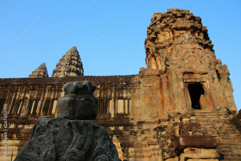 The famous Angkor Wat in Cambodia