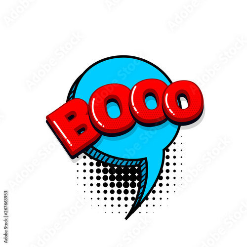 Pop art comic text