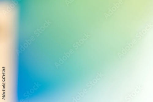 Beautiful fusion of bright colors and light leak
