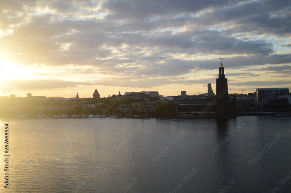 stockholm, riddarholmen, stadshuset, city hall, old town