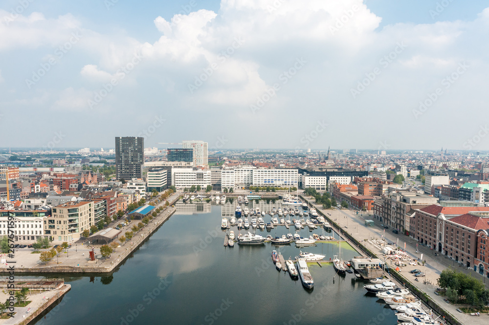 Willemdok - Jachthaven Antwerpen, Eilandje, Belgium