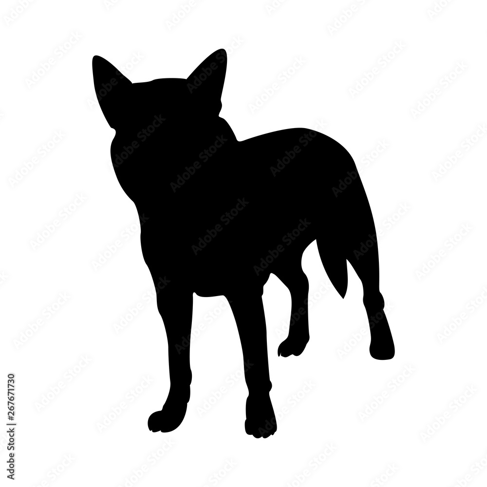 Australian Dog Silhouette