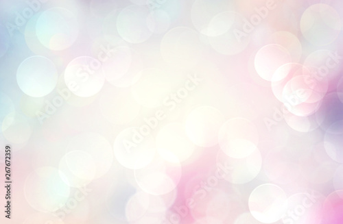 Pink abstract background blur,holiday wallpaper with bokeh effect