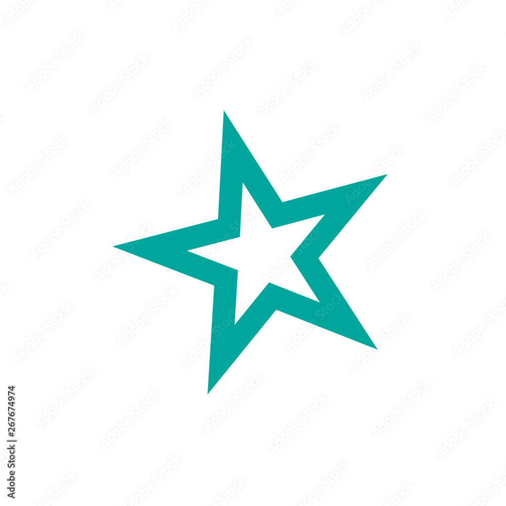 Star icon vector. Rank star. Trendy flat design. Star web site pictogram, mobile app. Logo illustration isolated on white background. Star icon vector. Rank star. Trendy flat design. Star web site pictogram, mobile app. Logo illustration isolated on white background.