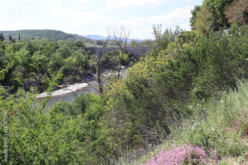 Les Gorges de la rivière Ardèche à Ruoms - Ardèche - Rhône Alpes