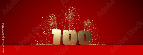 célébration des 100 ! anniversaire, followers etc...