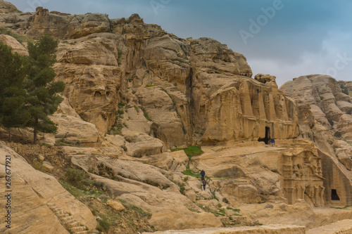 Petra site  Jordan