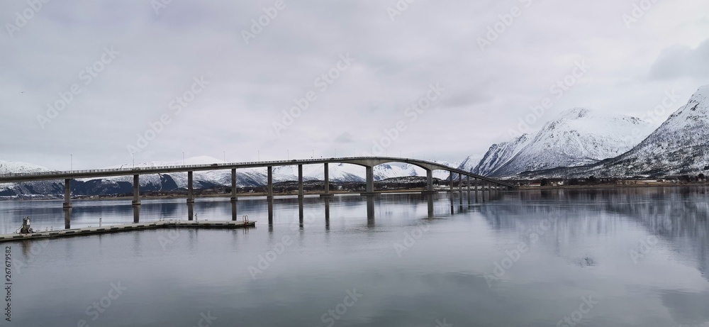 Bridge over Fjord Bridge over Fjord