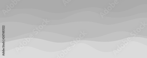 Waved pattern. Abstract texture with lines. Background with stripes and waves. Print for banners, posters, flyers and textiles. Black and white illustration for design