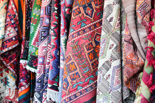 Turkish Traditional Carpets in Goreme, Nevsehir, Turkey