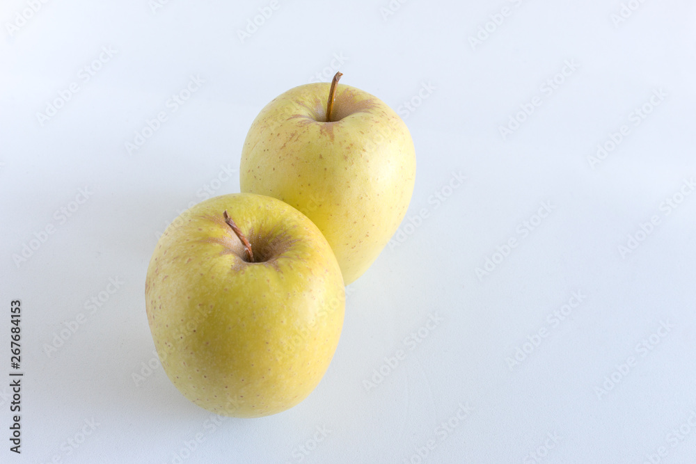 Fresh and delicious apples isolated on white background Fresh and delicious apples isolated on white background