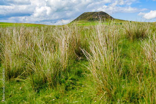 Slemish Mountain/Hill, County Antrim, Northern Ireland, a plug of dolerite rock at the site of an extinct volcano. photo