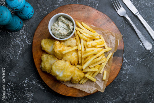 fish and chips on board