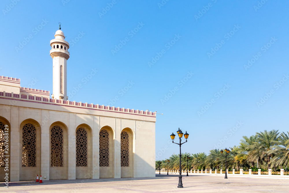 Al-Fatih Grand Mosque in Manama, the capital of Bahrain