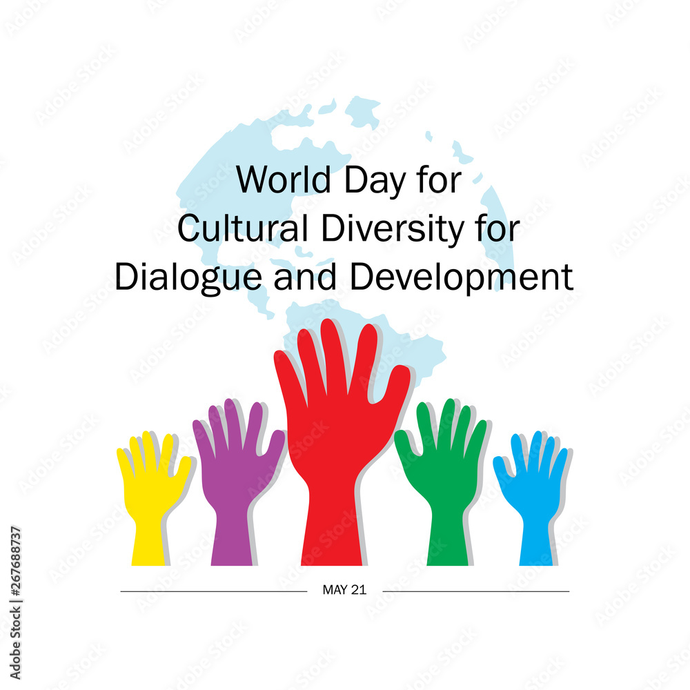 world-day-for-cultural-diversity-for-dialogue-and-development-stock