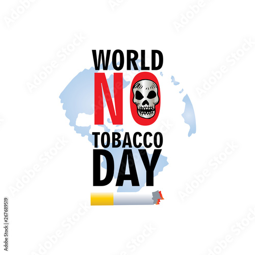 World no tobacco day concept 