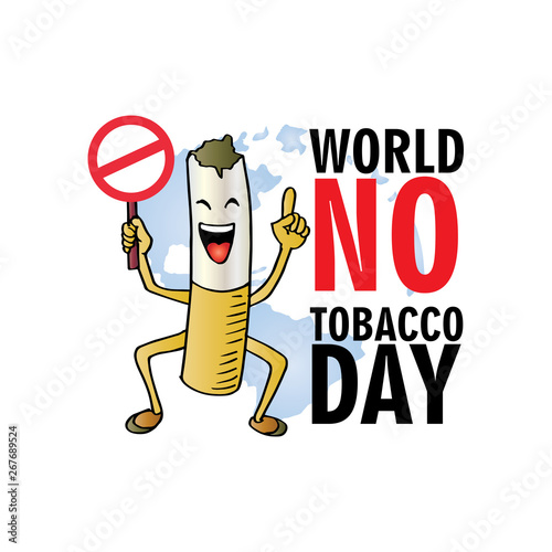 World no tobacco day concept 