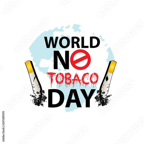 World no tobacco day concept 