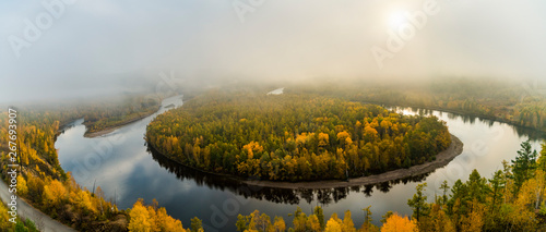 Inner White Deer Island,Great Hinggan Mountains, Inner Mongolia,China