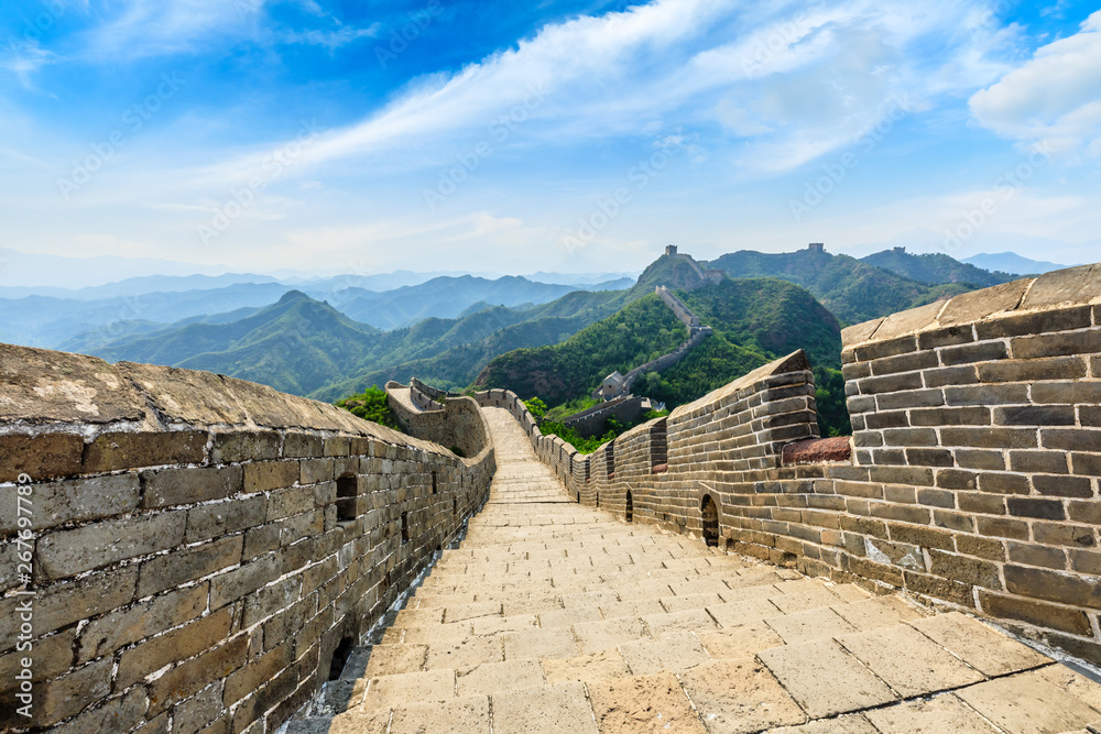 The Great Wall of China at Jinshanling
