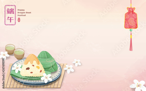 Delicious rice dumplings