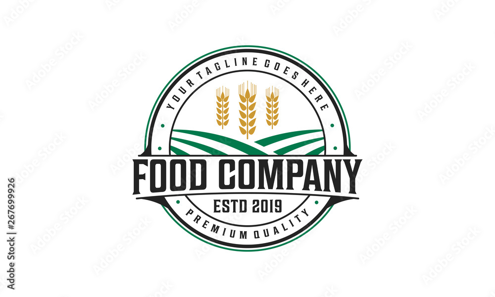 Food company logo design