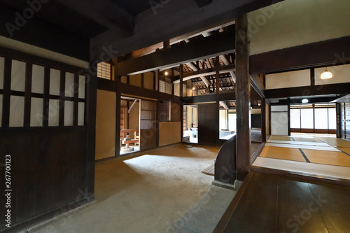江戸時代の屋敷の上り框