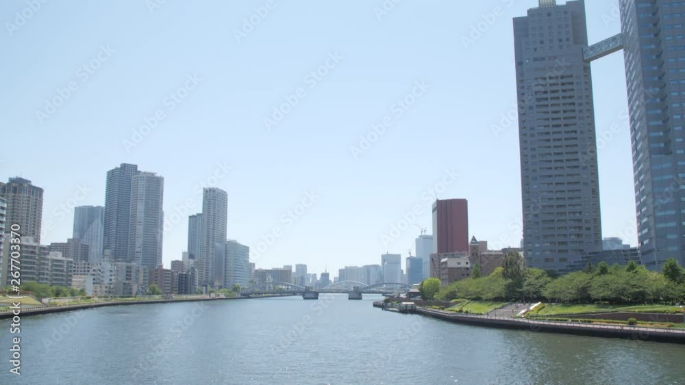 Urban Landscape with a Large River Urban Landscape with a Large River