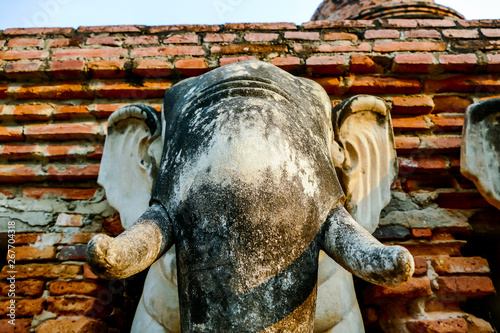 Photography statue of buddha in thailand, digital photo picture as a background