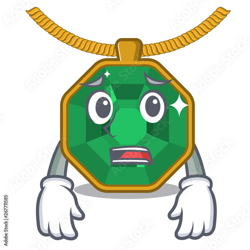 Afraid peridot jewelry in the shape character