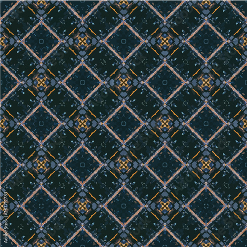 Vector seamless pattern. Modern stylish abstract texture. Stylish fabric print with ethnic ornate design.