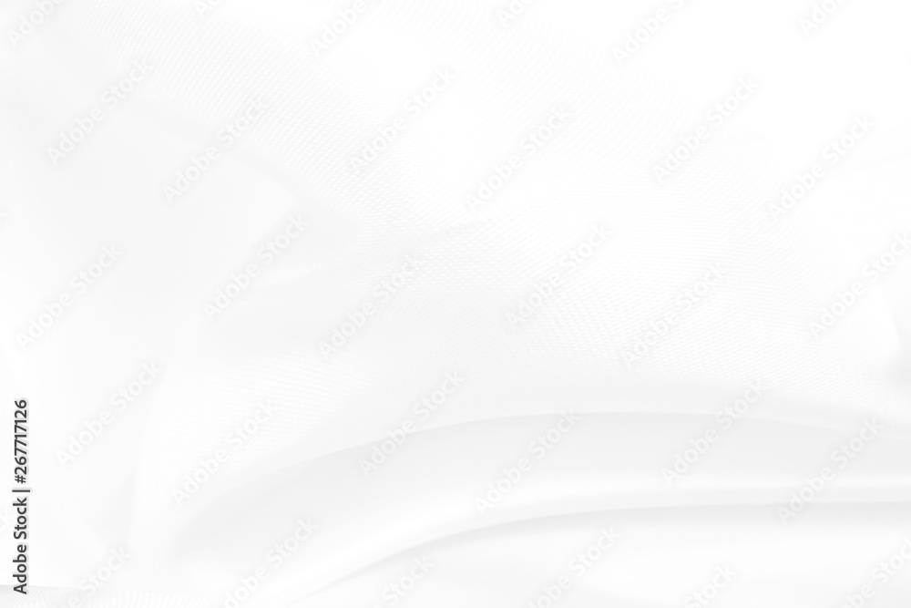 White silk fabric, White cloth background abstract with soft waves. White silk fabric, White cloth background abstract with soft waves.