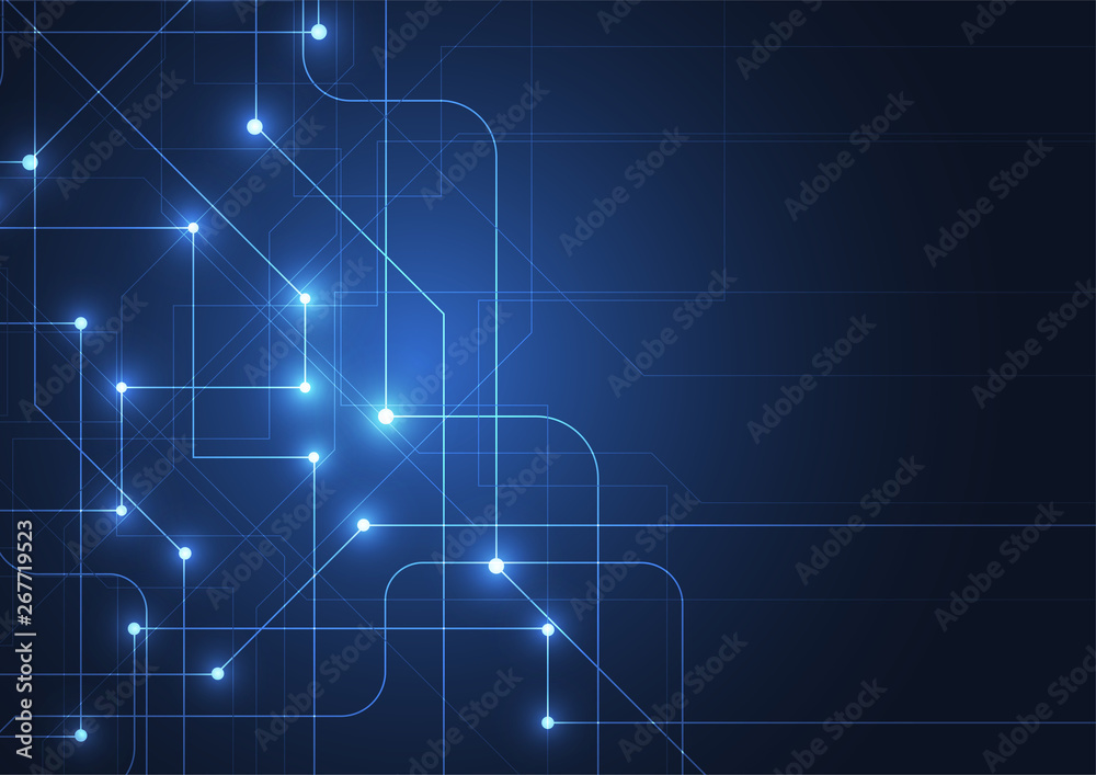 Abstract technology background with Big data. Internet connection, abstract sense of science and technology analytics concept graphic design. Vector illustration Abstract technology background with Big data. Internet connection, abstract sense of science and technology analytics concept graphic design. Vector illustration