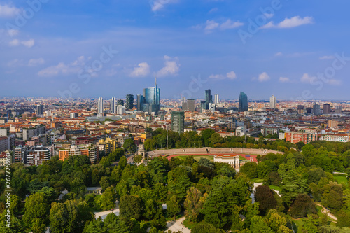 Cityscape Milan Italy © Nikolai Sorokin