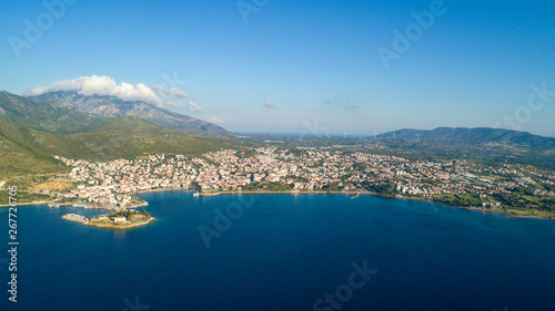 Fototapeta Naklejka Na Ścianę i Meble -  Aerial view of Datca - Muğla Turkey