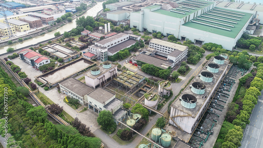 Architectural Landscape of Baoshan Industrial Park in Shanghai Architectural Landscape of Baoshan Industrial Park in Shanghai