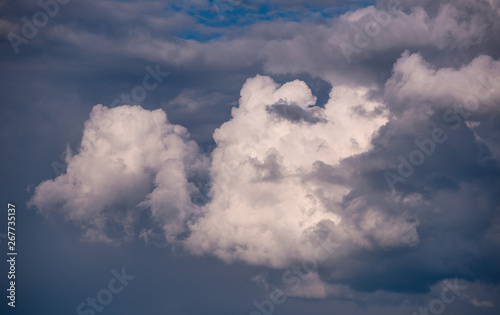 Abstract natural background with clouds © vbaleha