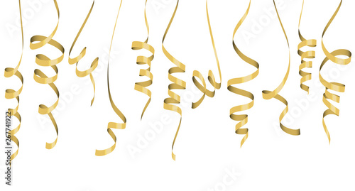 different colored party garlands