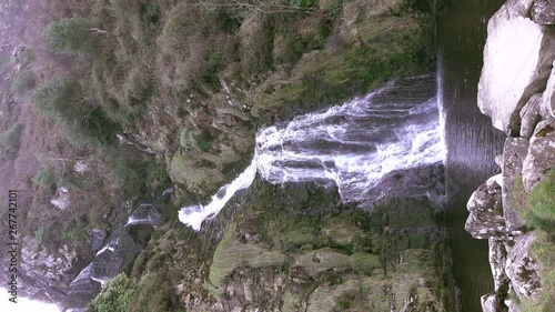 The Assaranca Waterfall in County Donegal - Ireland photo