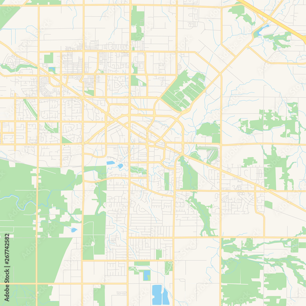Empty vector map of Langley, British Columbia, Canada Empty vector map of Langley, British Columbia, Canada