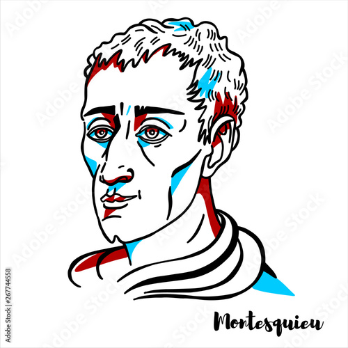 Montesquieu Portrait photo