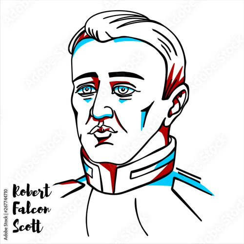 Robert Falcon Scott Portrait