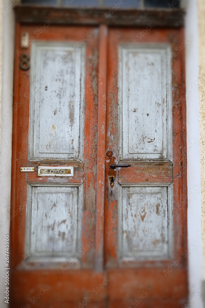 old house door