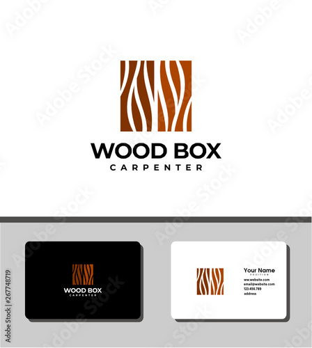 wood box logo