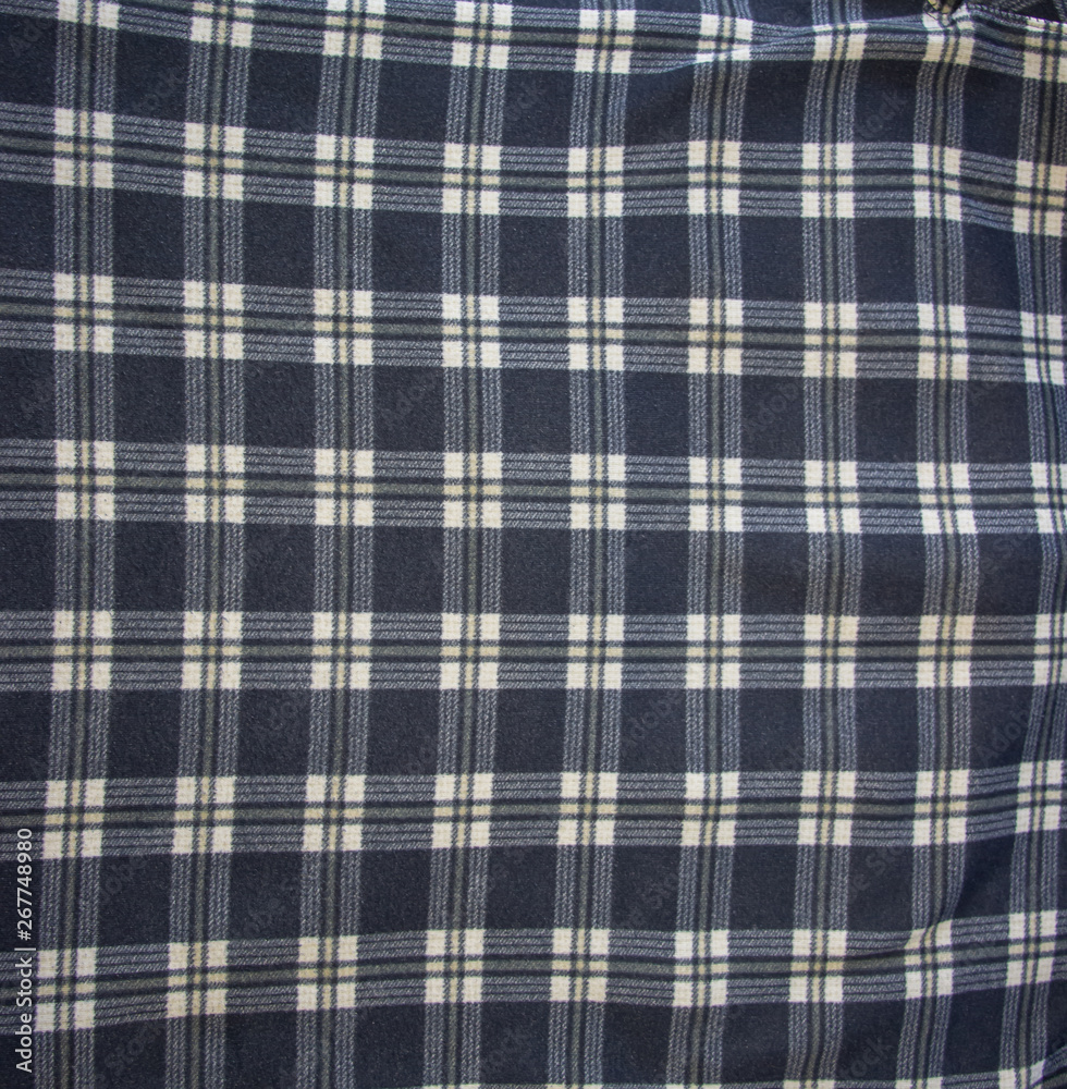 Checkered Fabric Background, Seamless fabric texture background Checkered Fabric Background, Seamless fabric texture background