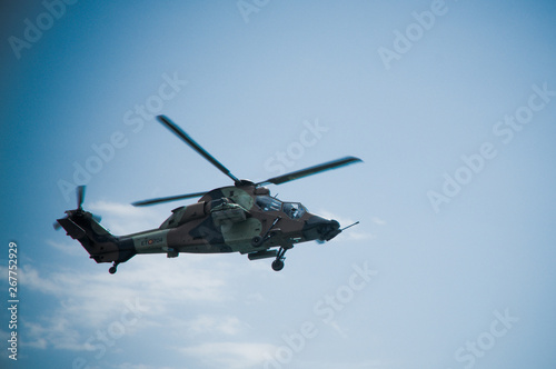 Fototapeta Naklejka Na Ścianę i Meble -  Military Helicopter: Eurocopter